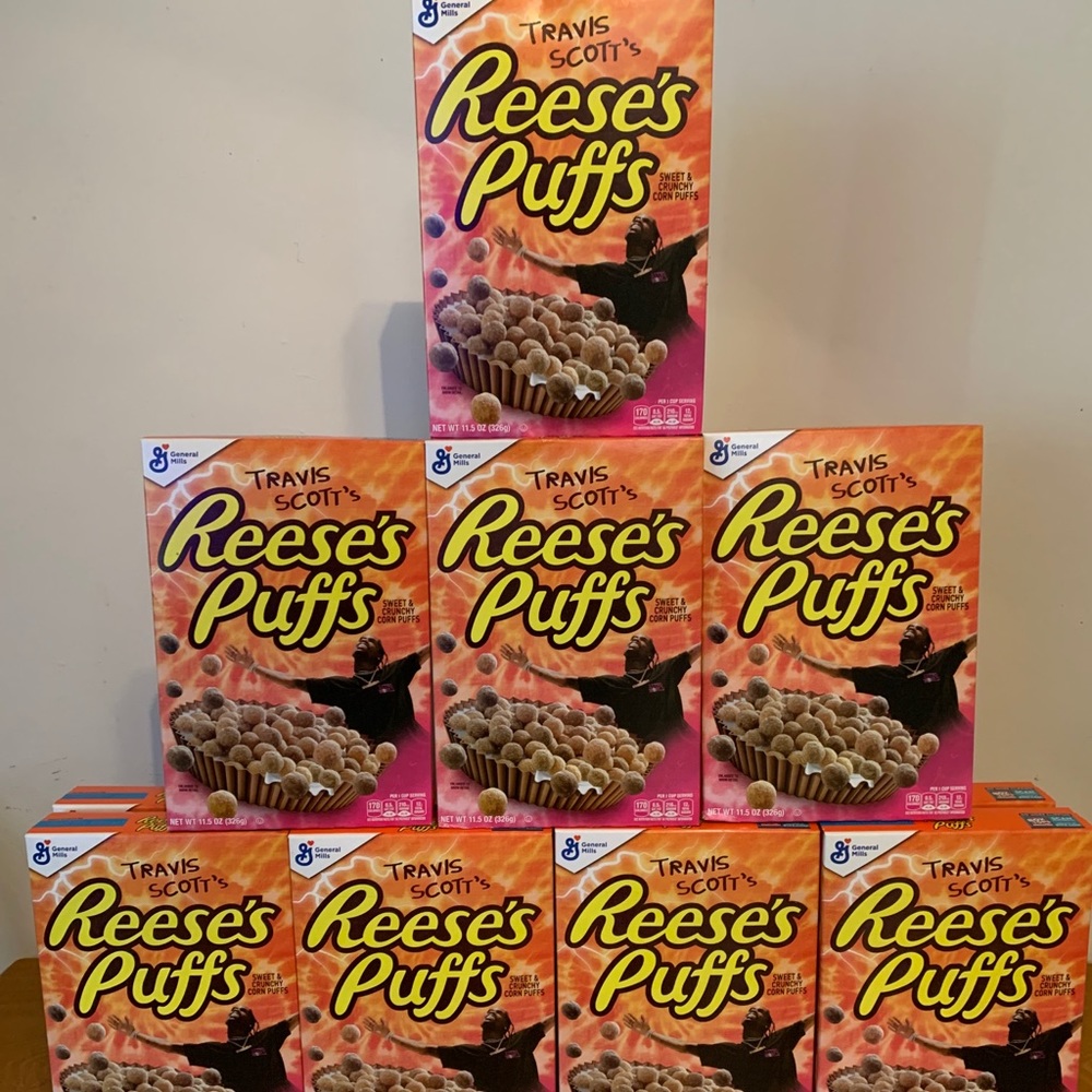 Travis scotts limited edition cereal